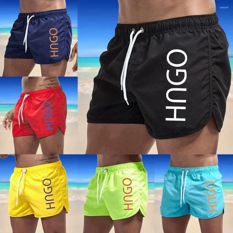 Shorts pour hommes 2024 Summer Board Tendance Hommes Natation Léger Séchage rapide Taille basse Sexy Beach Male Maillot de bain Tronc