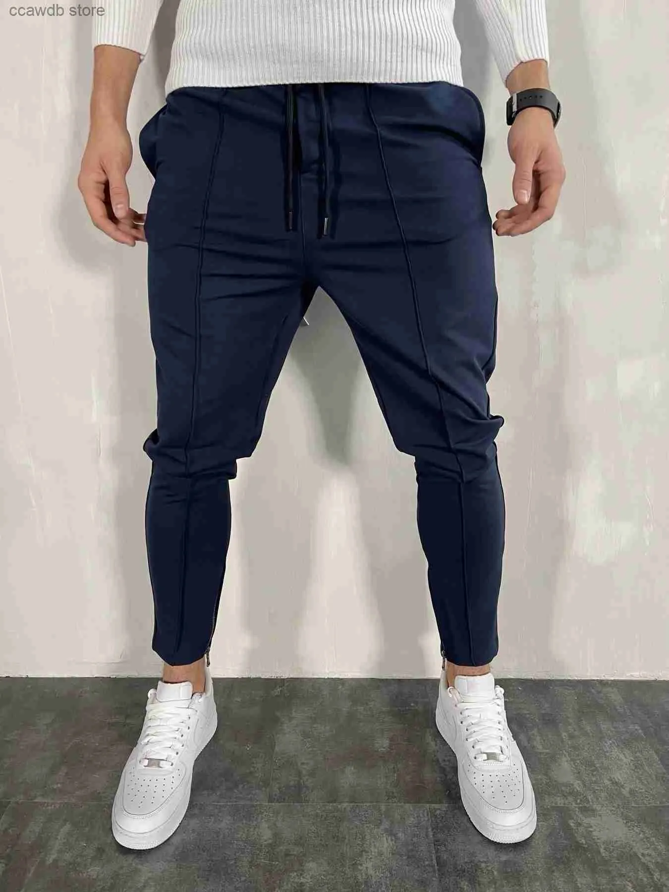 Pantaloni da uomo Pantaloni da uomo Pantaloni da jogging Pantaloni sportivi 2022 Pantaloni streetwear Moda Casual Sport muscolari Pantaloni da uomo T240108