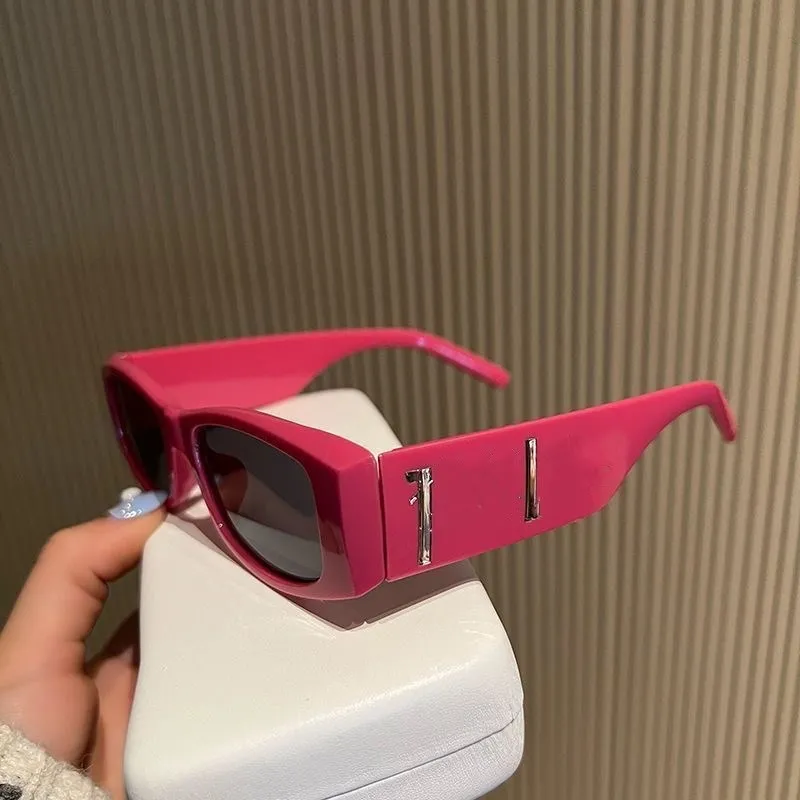 Dresigner женские солнцезащитные очки модные винтажные прямоугольные оправы розовые квадратные очки солнцезащитные очки для девочек женские очки
