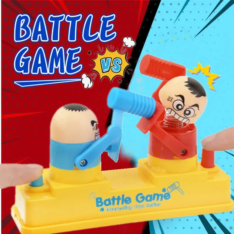 Roligt praktiskt skämtstridstrid Antistress Toy Prank Interaktion Spela Bord Game Toys Gift 240108