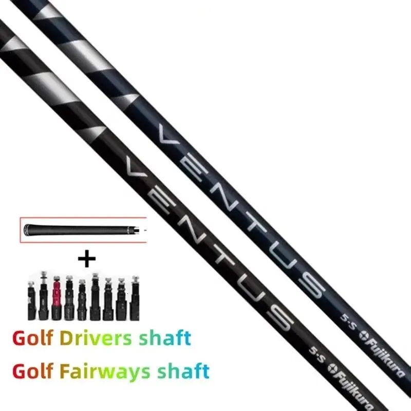 Têtes de club Têtes de golf Shaft Version améliorée Fujikura Ventu blueblack 56 XSRSR Flex Graphite Shafts Manchon et gri à assemblage gratuit