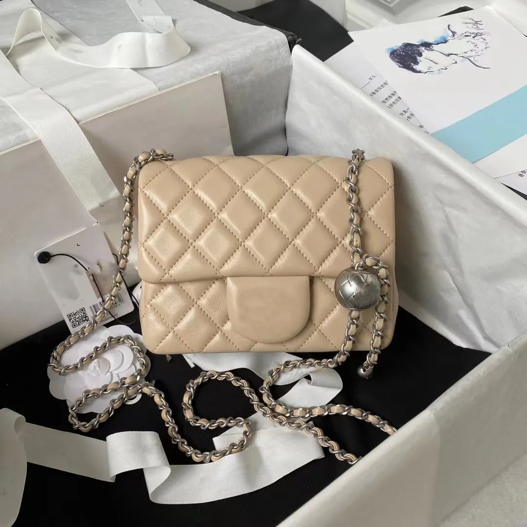 Designer Bag With Mirror Quality Silver Chain Gold Chain Popular CF Mini Flap Bag Retro And Beautiful Adjustable Chain Length Bag Shoulder Bag Exquisite And Perfect From 301 38 DHgate
