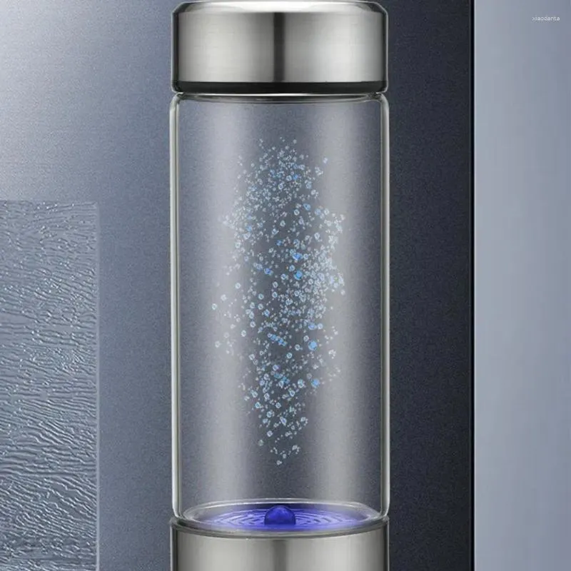 Verres à vin, tasse d'eau à hydrogène électrolysée, bouteille Portable avec technologie Pem Spe pour une santé ionisée saine