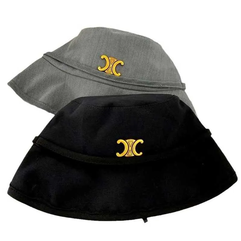 Szerokie brzegowe czapki wiadra hats designer berets triumfalny łuk wielka kapitaliza