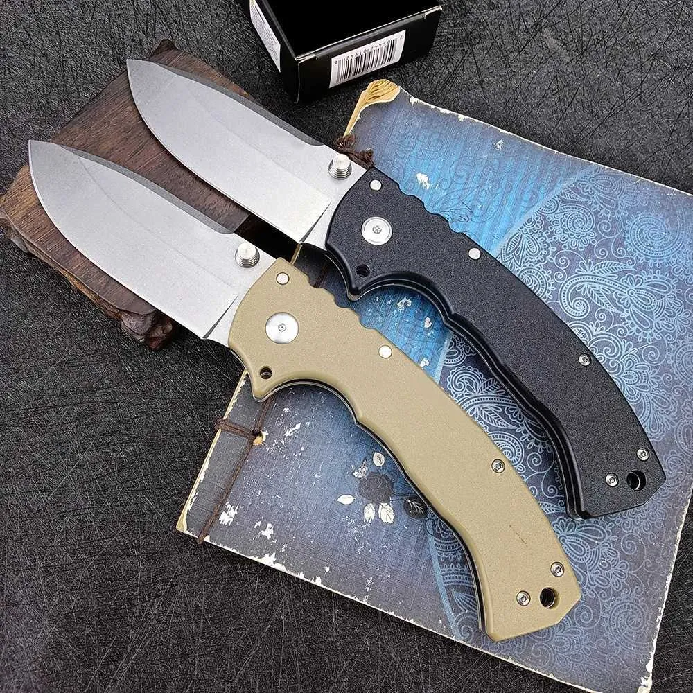 Knivtaktiskt EDC Folding Blade Pocket Knife AUS-10A Steel Sharp Outdoor Camping Självförsvar Combat Hunt Knives Multi Tools