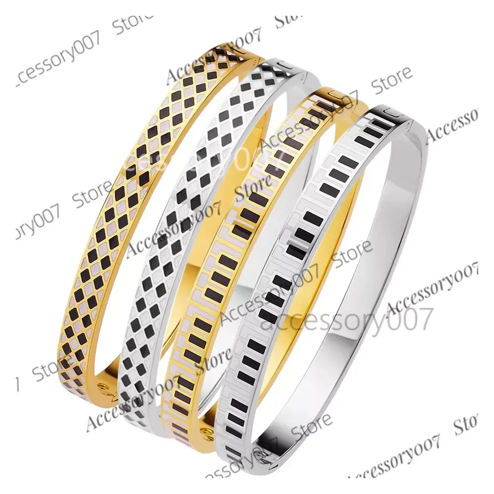 bracciale di gioielli firmati in oro 14k braccialetto di coppia reale bracciale di design polsino in argento di lusso gioielli di moda in argento sterling elegante regalo di fidanzamento squisito