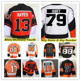 Travis Konecny Hockey Jersey Lil Peep Kevin Hayes Carter Hart Ivan Provorov Morgan Frost Owen Tippett Laughton Tony Deangelo Joel