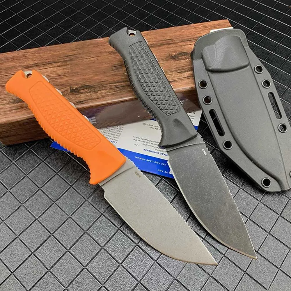 Knife Hunter 15006 Jachtmes met vast mes 3.54 BM Mes Survival Outdoor Rechte messen Campinggereedschap met schede Santopreen handvat