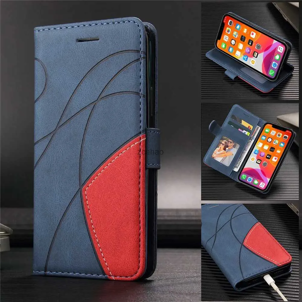 Cell Phone Cases For iPhone 13 Pro Max Case Leather Flip Cover iPhone 13 Pro Phone Case For Apple iPhone 12 Mini 14 11 8 7 6 6s 15 Plus 5 5s CaseL240105