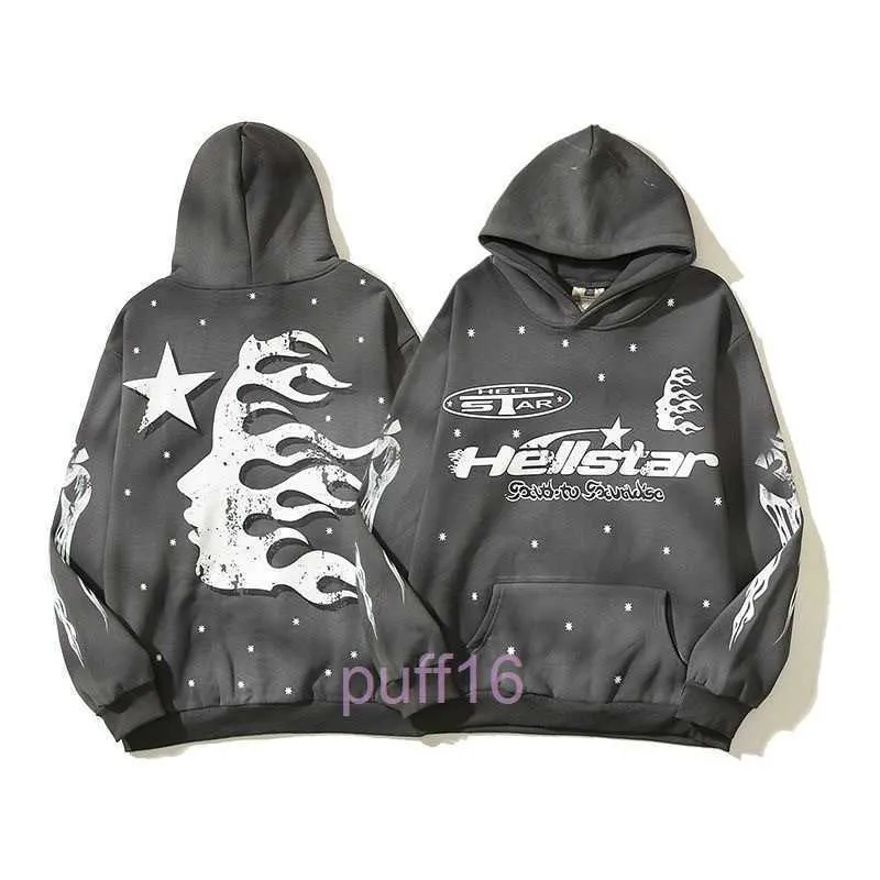 Er Hoodie Long Sleeve Pants Pullover Street Hip Hop Retro Alphabet Print High Personalized Hell Star Men Women Tracksuit K2nr 9vsv