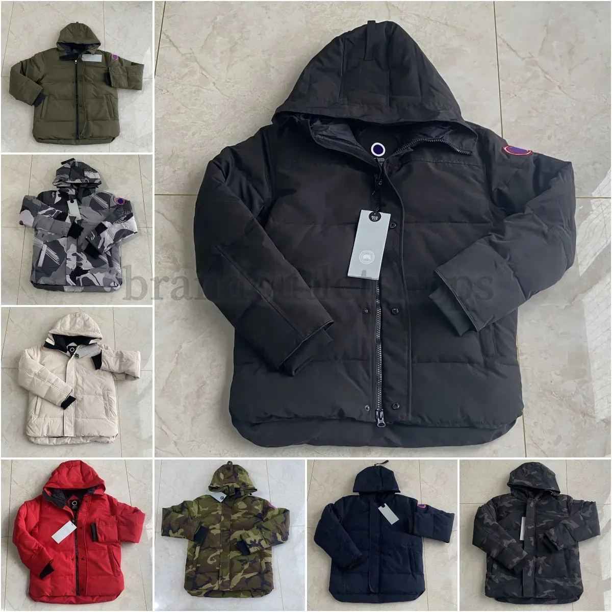 Designer canadien Parkas veste d'hiver hommes épais doudoune Homme Jassen Chaquetas Parka vêtements d'extérieur hommes Chaqueton manteau extérieur à capuche Fourrure oies