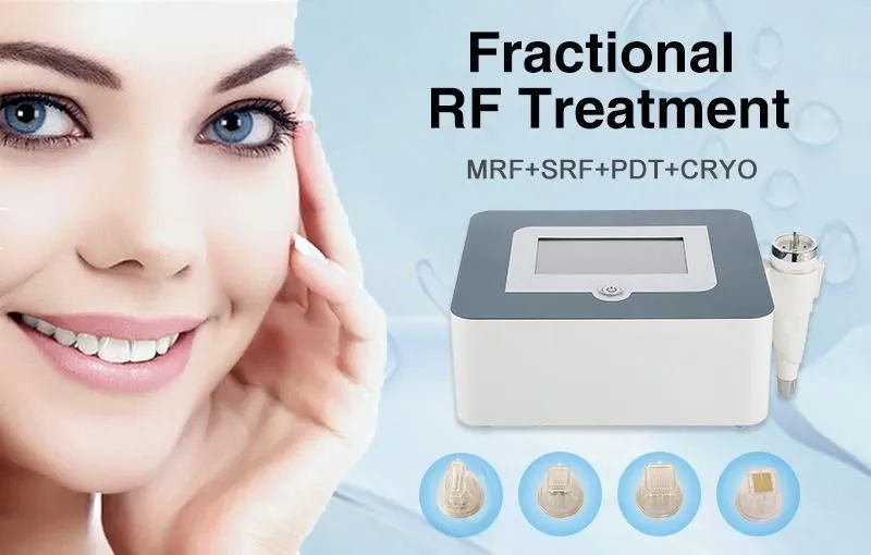 Portable acne remover hair loss fractional rf micro needle microneedle derma pen roller