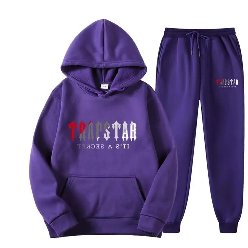 Men's Black Trapstar Tracksuit | Hoodie & Pants Set | Sportswear, Running, Basketball | Designer Hoodie | Loose Tech Suit for Men & Women | Long Men's Black Trapstar Tracksuit | Hoodie & Pants Set | Sportswear, Running, Basketball | Designer Hoodie | Loose Tech Suit for Men & Women | Long