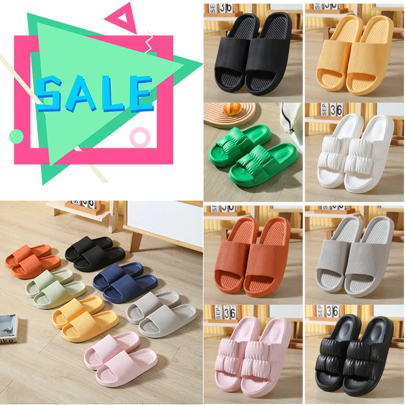 Free shipping Sandals Slides Slippers Men Women Glow Green Sand Black Bone White Onyx Cream Slide Sandals