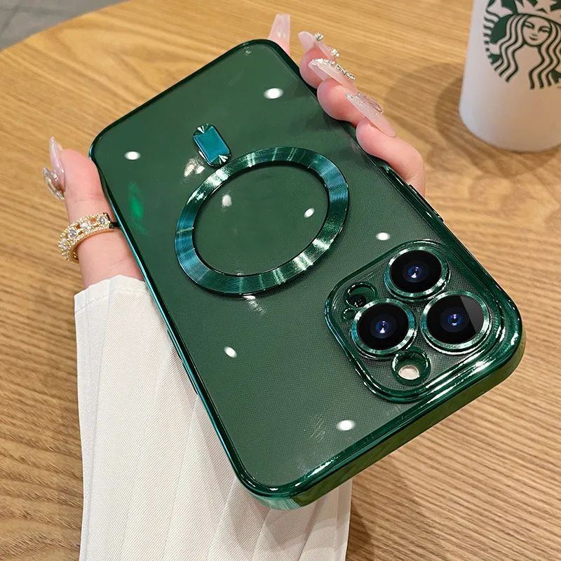 Silicone Case For iphone 15 14 13 12 11 Pro XS Max Mini XR X 8 7 6 6S Plus SE 2020 Soft Camera Lens with Screen Protector Cover - 202192403