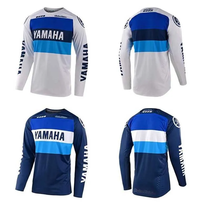 Heren T-shirts 2023 Yamaha's nieuwe trendy merk Snelheidsreductie Outdoor Motorrijpak Mountainbike Rijsnelheid