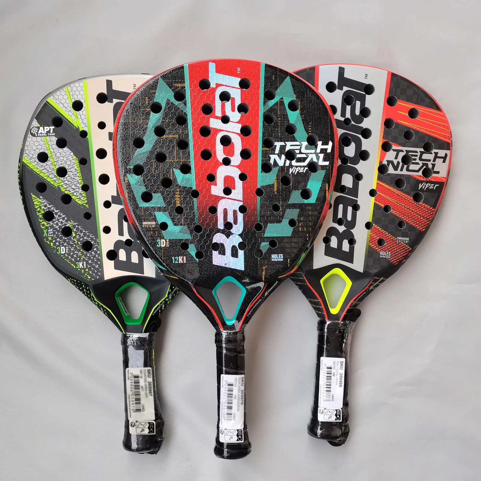 Raquete de padel 3k12k superfície de fibra de carbono com memória eva flex espuma núcleo raquetes de tênis leve para homens mulheres 240108