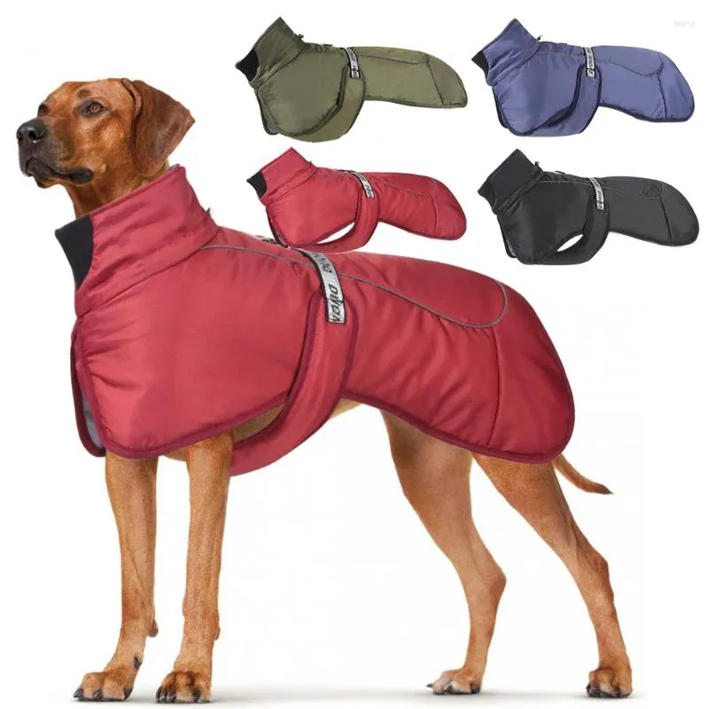 Hondenkleding Warme gewatteerde winterjas Waterdichte reflecterende coltrui voor middelgrote honden van extra rassen