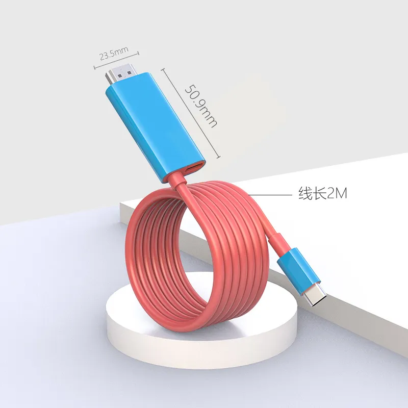 Przełącznik ZK20 Nintendo type-C kabel adapter USB3.1 Ten sam ekran kabla 4K30Hz Mobilna linia HDProjection