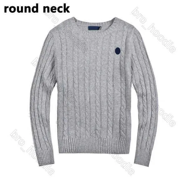 Designer Woman Round Neck and V-neck Sweater Luxury Polo Ralph 23ss Laurens Sweater Classic Coat Fashion Rl Small Horse Embroidery Knitwear Button Knitting 8 OTUQ