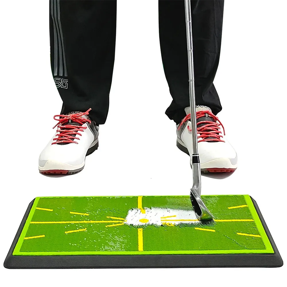 Golfträning Mat Swing Detection Batting Ball Trace Riktningsdetektering Mat Swing Path Pads Swing Practice Pads Training AIDS 240108