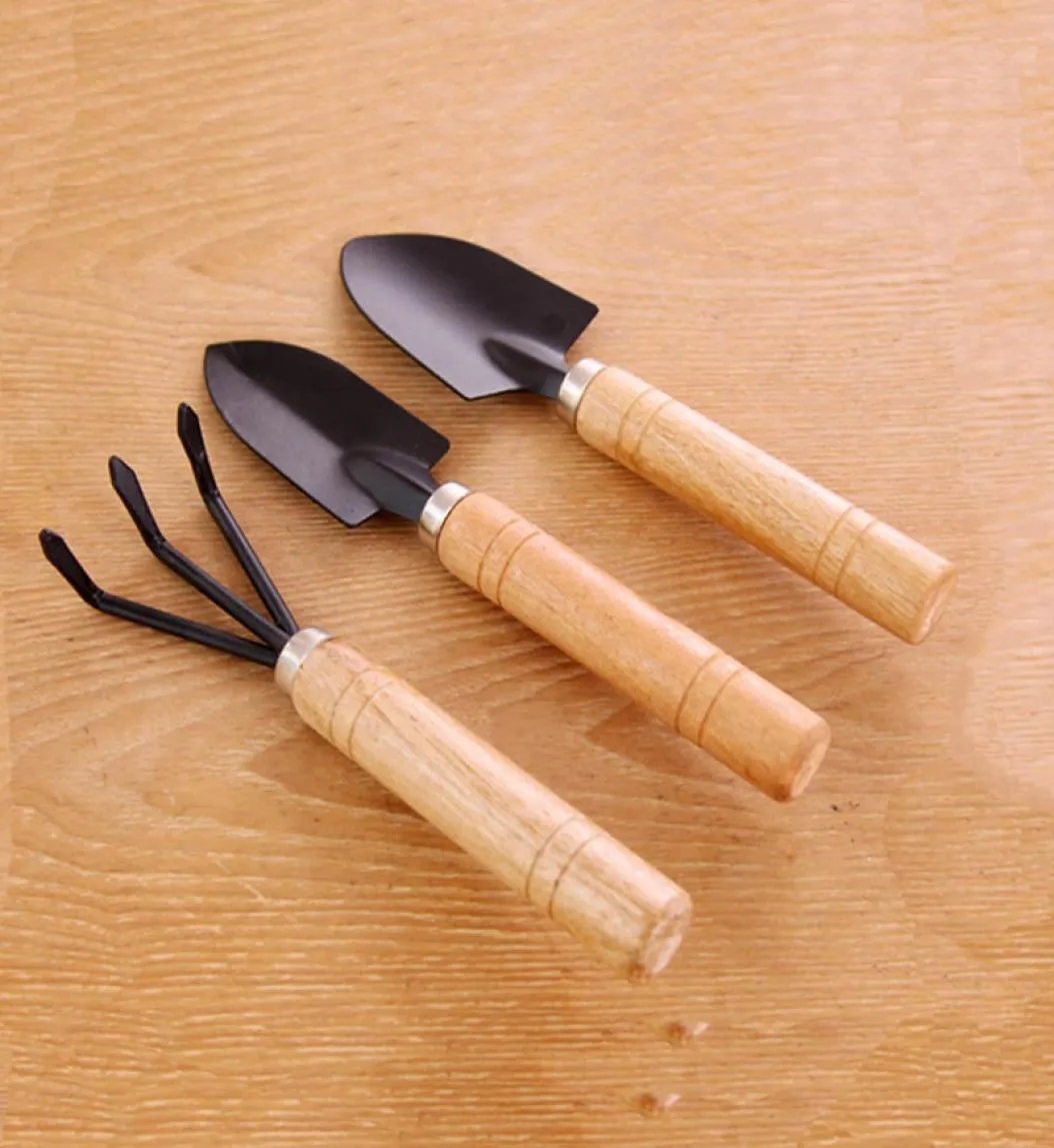 3 Pcsset New Creative Gardening Tools Three Piece Mini Garden Tools Small Shovel Rake Spade Potte qylnqP bdenet 2068 V23631673