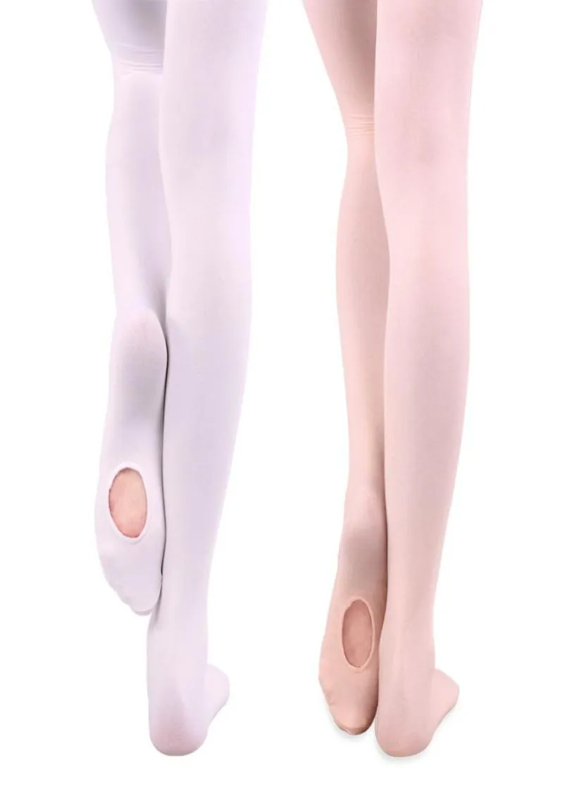 Hollowout dansende panty's voor meisjes ballet dans panty 2 kleuren 4 maten legging voor baby en tiener 318T B116168370