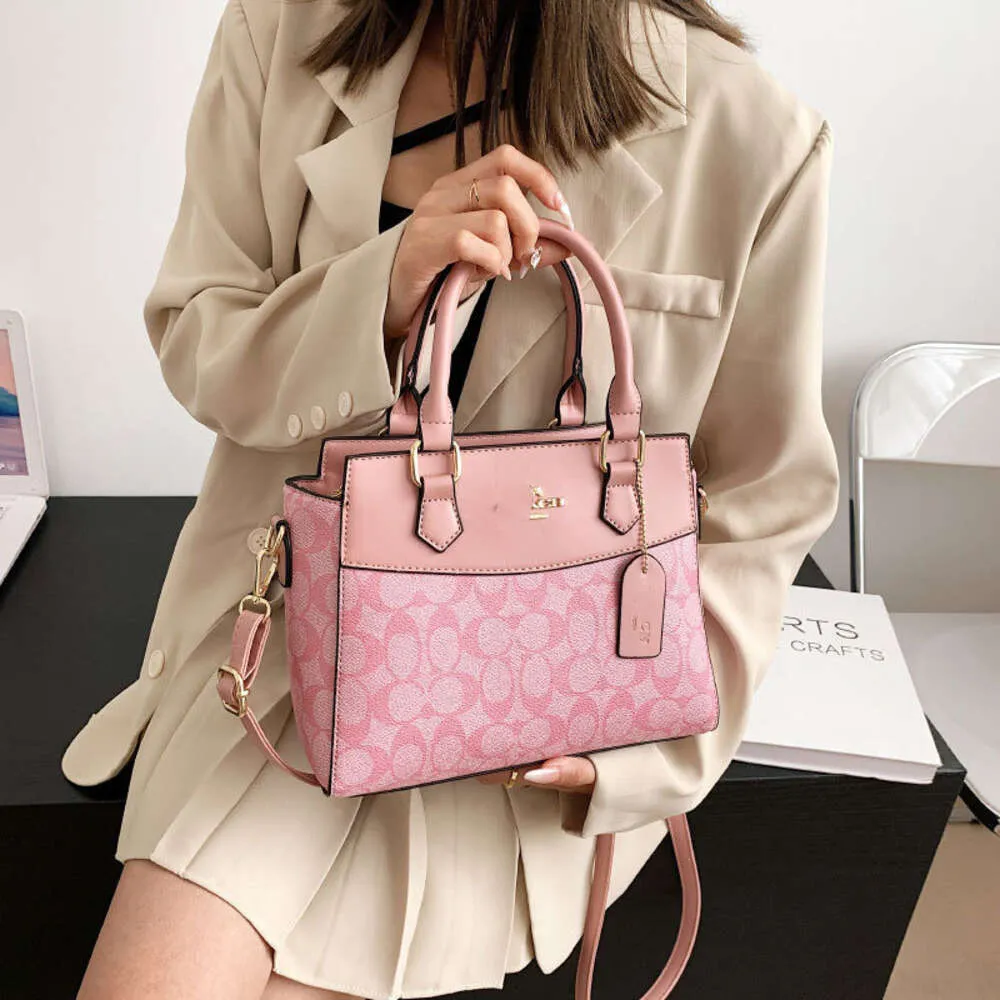 Bolso de mano para mujer, novedad de 2024, bolso de mano de moda de diseñador de nicho con bolso cruzado impreso de alta gama