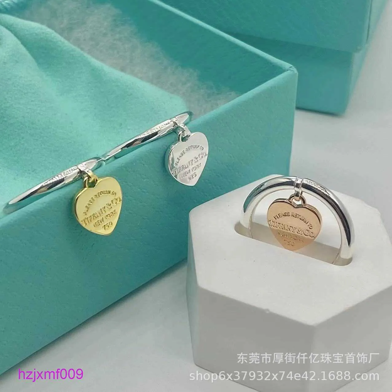 5z3o дизайнерские кольца Tiffanset t Family Love кулон S925 серебро кольцо в форме сердца модное простое универсальное