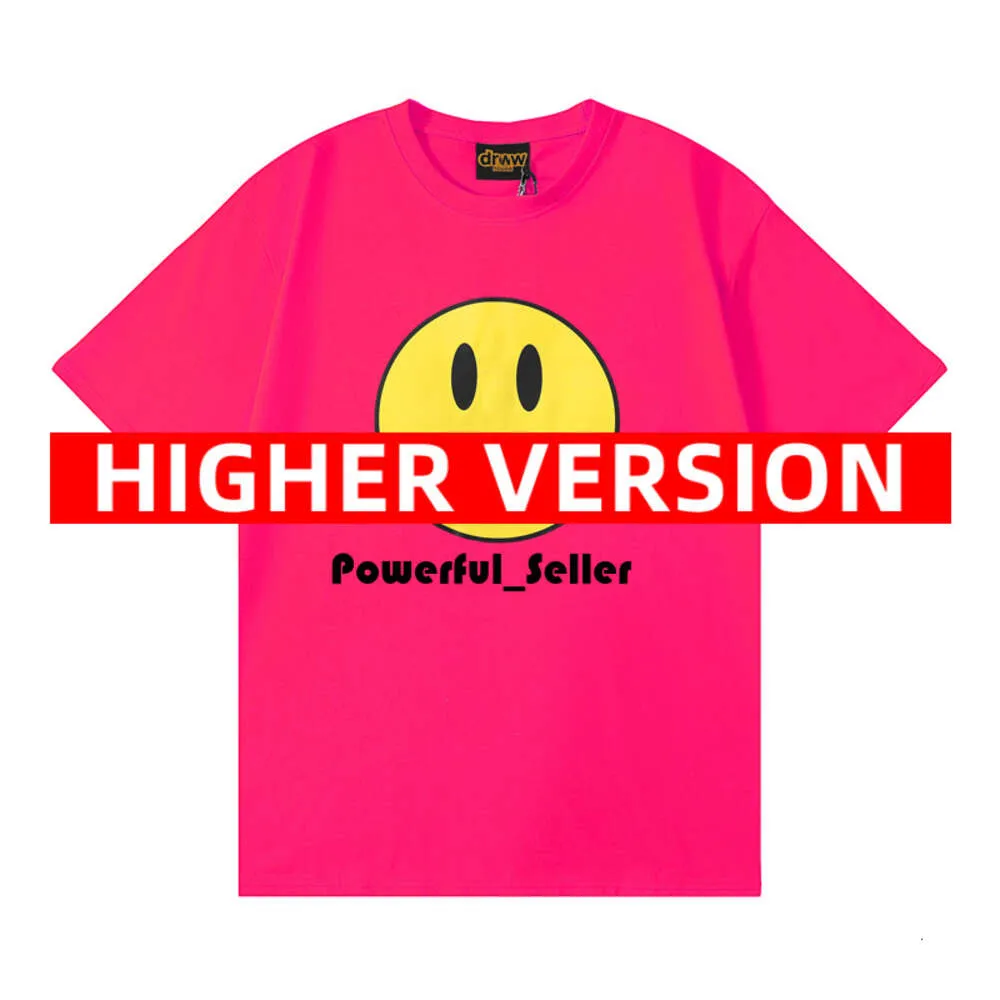 Män drog designer t shirt smiley sol spelkort tee kvinnor grafisk tryck tshirt sommar trend ärm avslappnade skjortor topp high street 2751