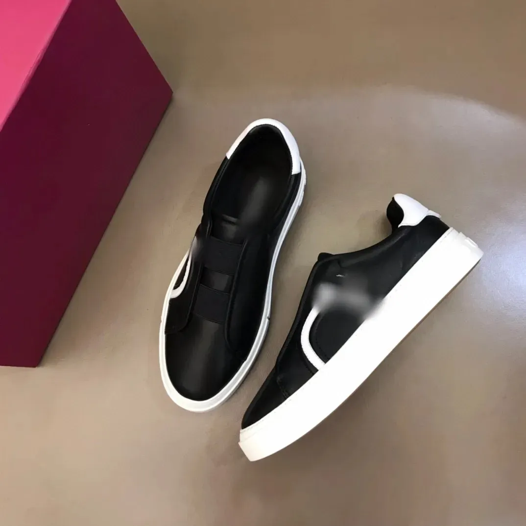 Модная мужская дизайнерская обувь с логотипом и надписью, резная повседневная обувь без шнуровки, черно-белая, роскошная модная мужская спортивная обувь, кроссовки