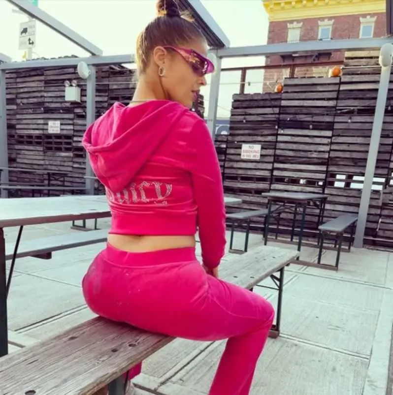 Suculento das mulheres Tracksuits Designer Hoodie Mulheres Velvet suculento Coutoure Tracksuit Duas peças Set Mulheres Suculento Coutoure Sweatsuits Calças Casuais Zipper Casaco LT17