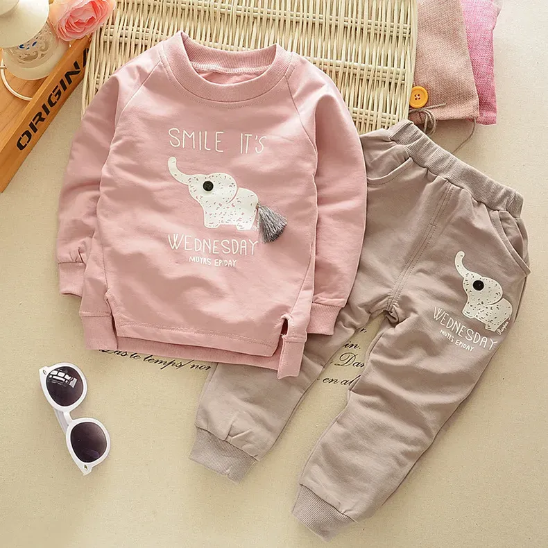 Baby boy fall clothes set cartoon long sleeve t-shirt+pants clothing sets for toddler infant kids boys outfits