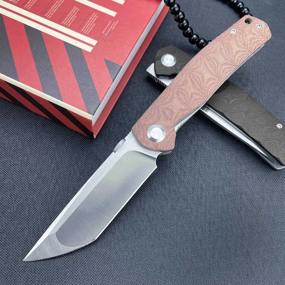 Knife Multi-purpose Tactical Outdoor Folding Pocket Knives EDC Survival Hunting Flipper Knife Self Defense Ball Bearing Utility Knife