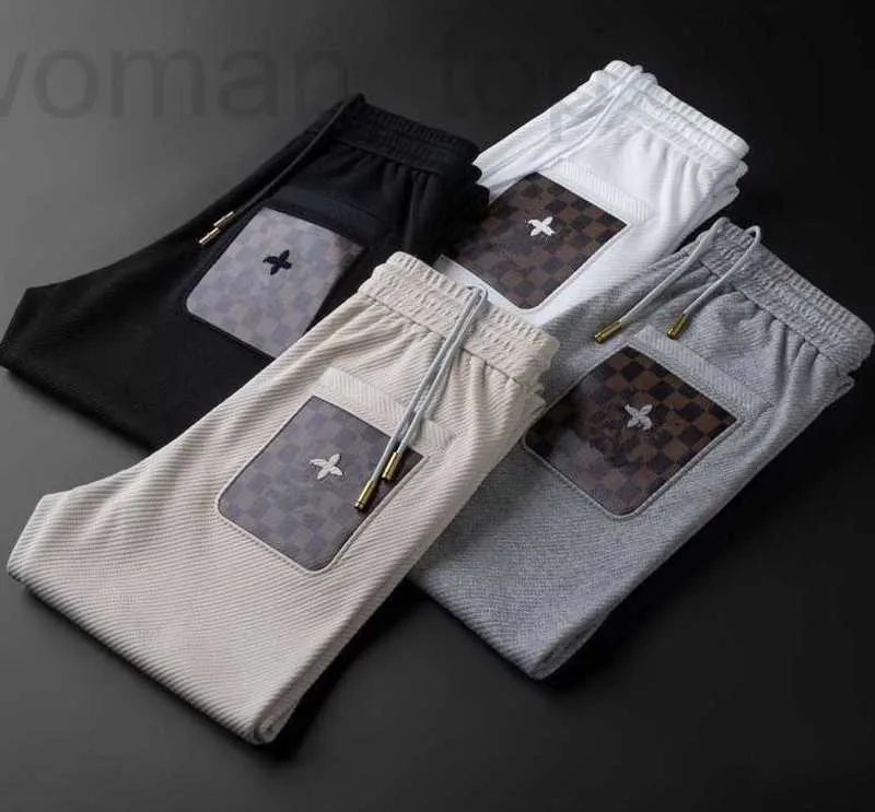 Pantalons pour hommes Designer Homme Automne Hiver Pantalon imprimé crâne effrayant Pantalon décontracté Sport Jogging Mode Haute qualité jambe large lettre décontractée M-5XL 5QVR