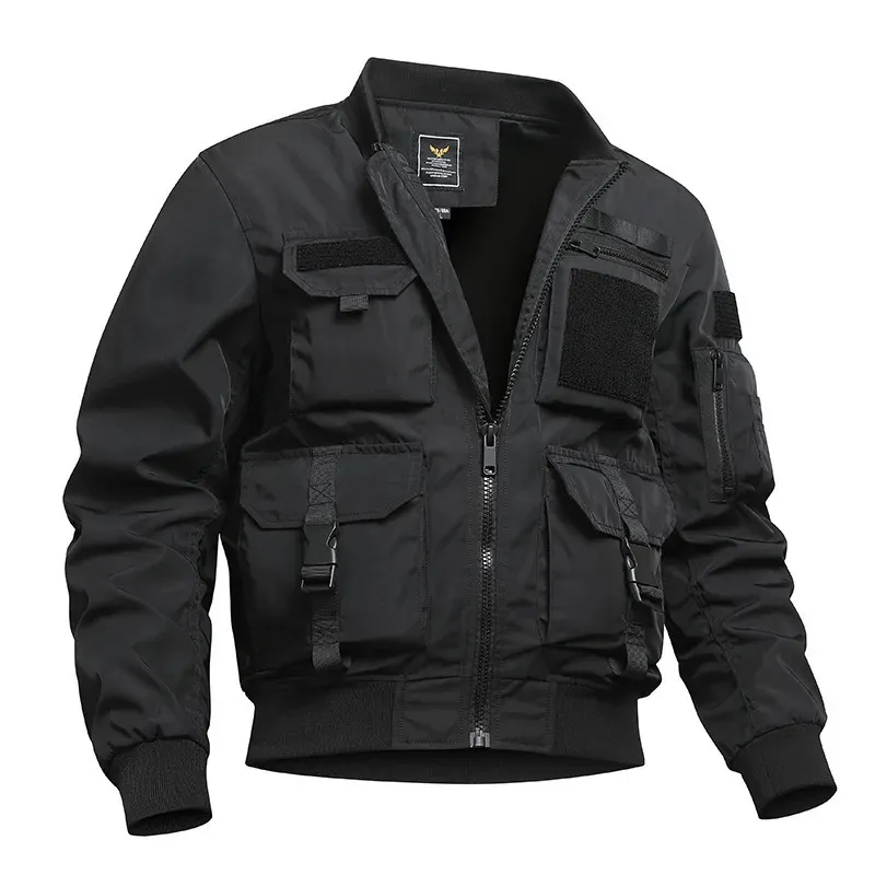 Air Force Fly Pilot Jacket Mens Military Tactical From Men01