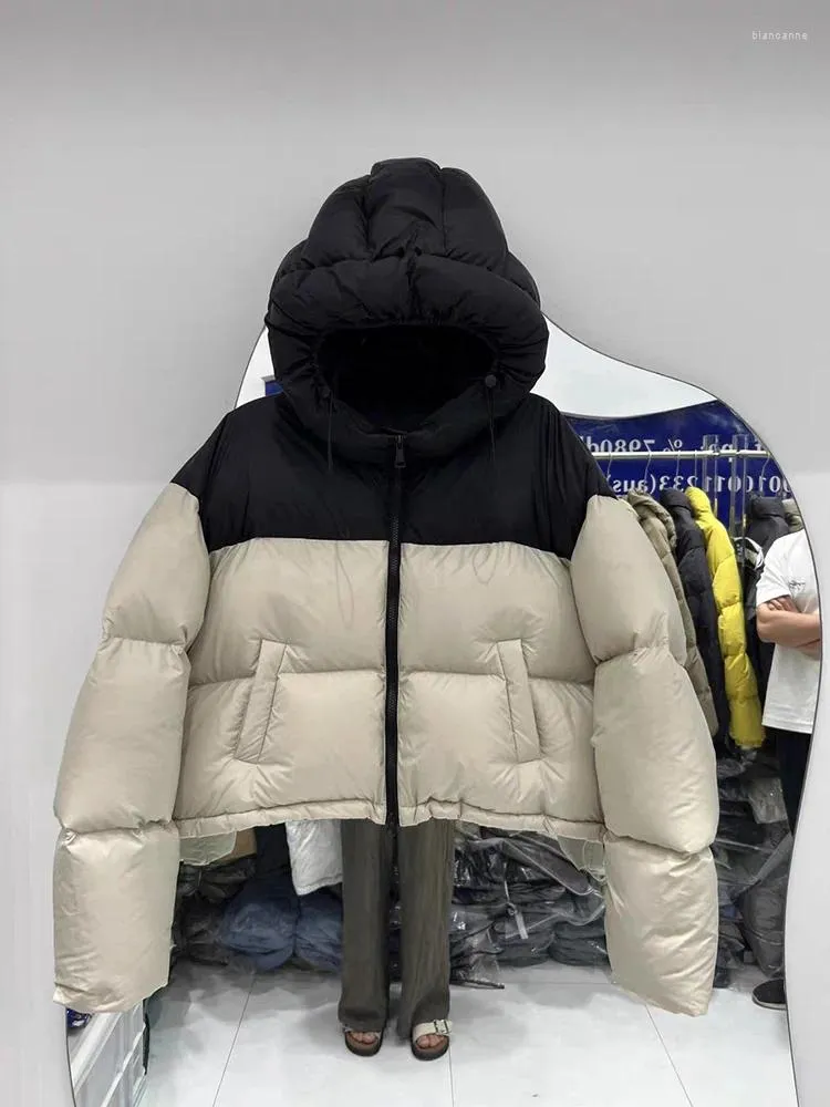 Manteau Déperlant Capuche Doudoune Hiver Orolay Femme - Manteau Matelassé Léger Avec Capuche - Chaud Et Hydrofuge Doudoune Capuche Imperméable