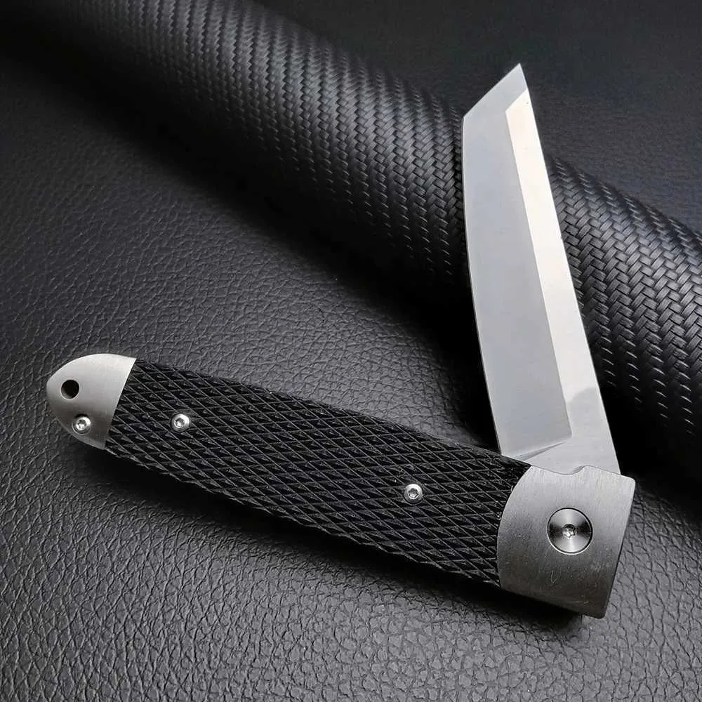 Knife Flipper Blade Pocket Knife Survival Tactical Folding Knife Utility Outdoor Self Defense Hunting Knives G10 Handle High Hardness