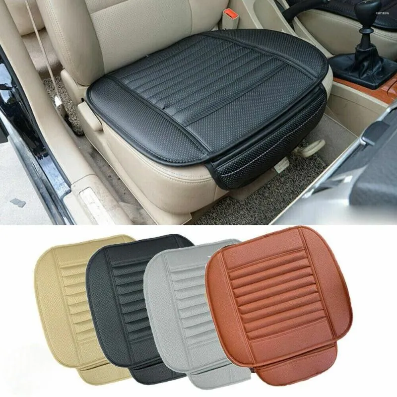 Travesseiro universal inverno quente capa de assento de carro antiderrapante cadeira dianteira respirável almofada protetor capas para carros