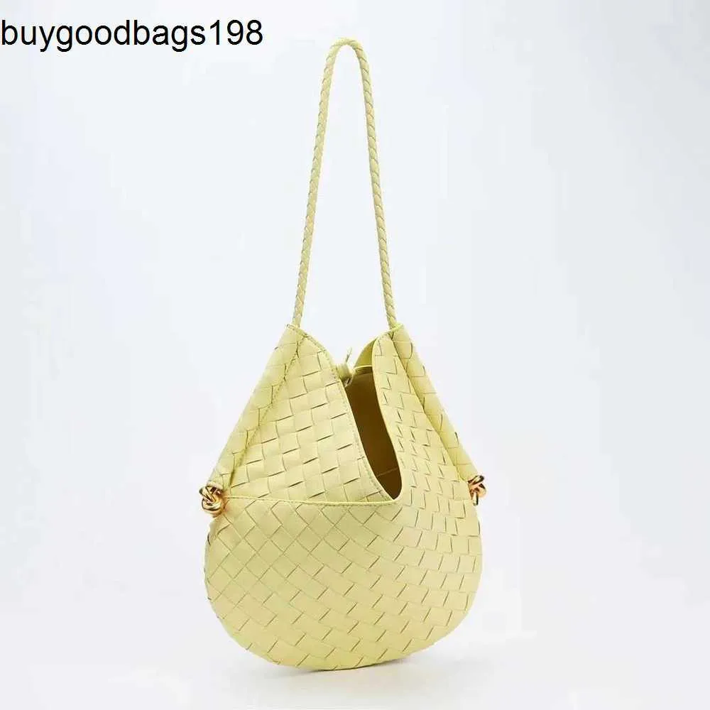 Bottegaavenetaa Solstice Bags Botteg Womens Handbag Luxury Vene New Shoulder Cowhide 2024 Woven Underarm ryggsäck x