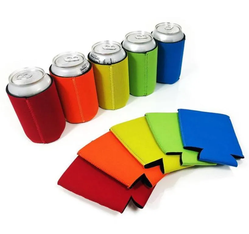 whole 330ml Beer Cola Drink Can Holders Bag Ice Sleeves zer Pop Holders Koozies fast ship4290173