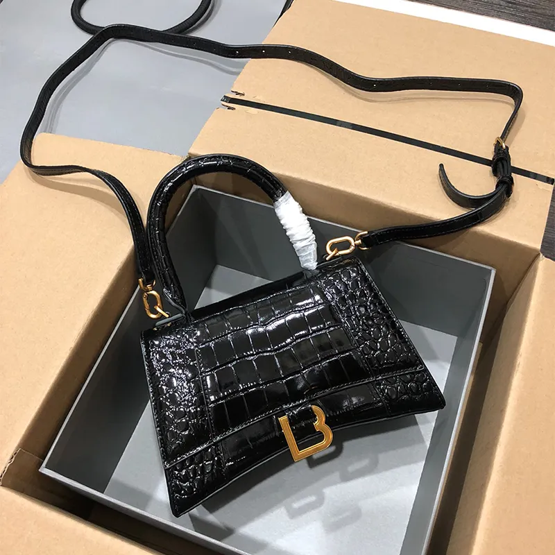 Fashionable metal handbag Luxury Designer Bag High Quality Woman Crocodile Leather Flip cover classics Crossbody bags designer Woman Shoulder Bags With Box