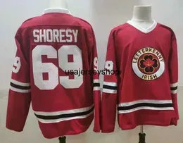 hockey jersey Kooy Shoresy #69 TV Series Letterkenny jerseys Irish Stitched Men Summer Christmas Red M-XXXL