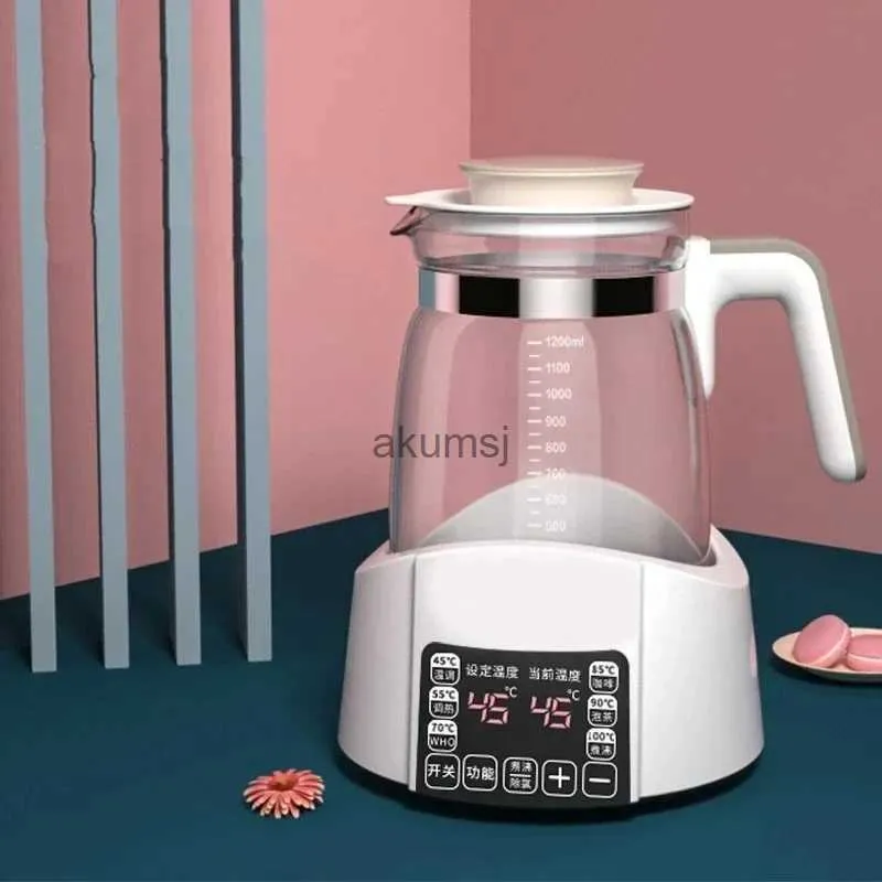 Electric Kettles 220V Glass Baby Milk Bottle Warmer Machine Constant Temperatur Vatten vattenkokare YQ240109