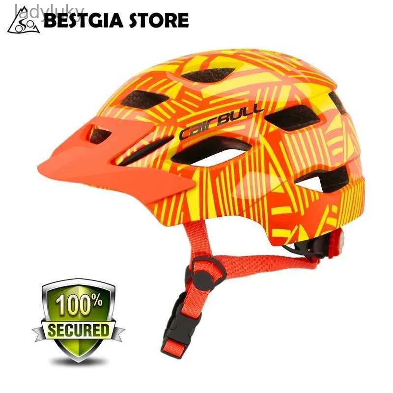 Caschi da ciclismo Cairbull Nuovi bambini alla moda Casco da bicicletta Bambini Sport Sicurezza Casco da bicicletta Scooter Equilibrio Casco da bici con fanali posterioriL240109