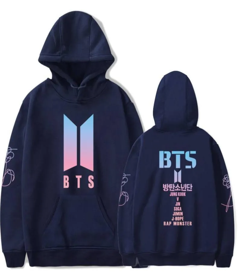 Hoodies Nieuwe KPOP Bangtan Boys Herfst Love Yourself Hooded Sweatshirt7788875