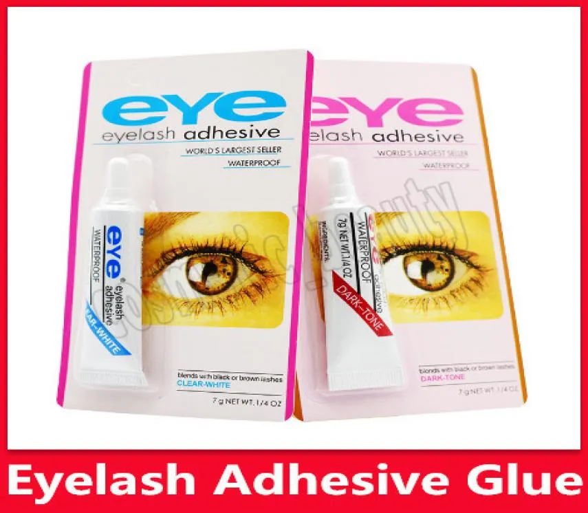 Släpp med förpackning Praktiskt ögonfranslim Clearwhitedark Black Waterproof False Eyelashes Lime Makeup Eye Lash Glue 4704863