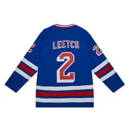 Brian Leetch Stitched Hockey Jersey  1993-94 Men Women Youth S-3XL retro jerseys