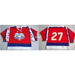 Men Chl Whl Billings Bighorns Embroidery Hockey Jersey Any Name Number