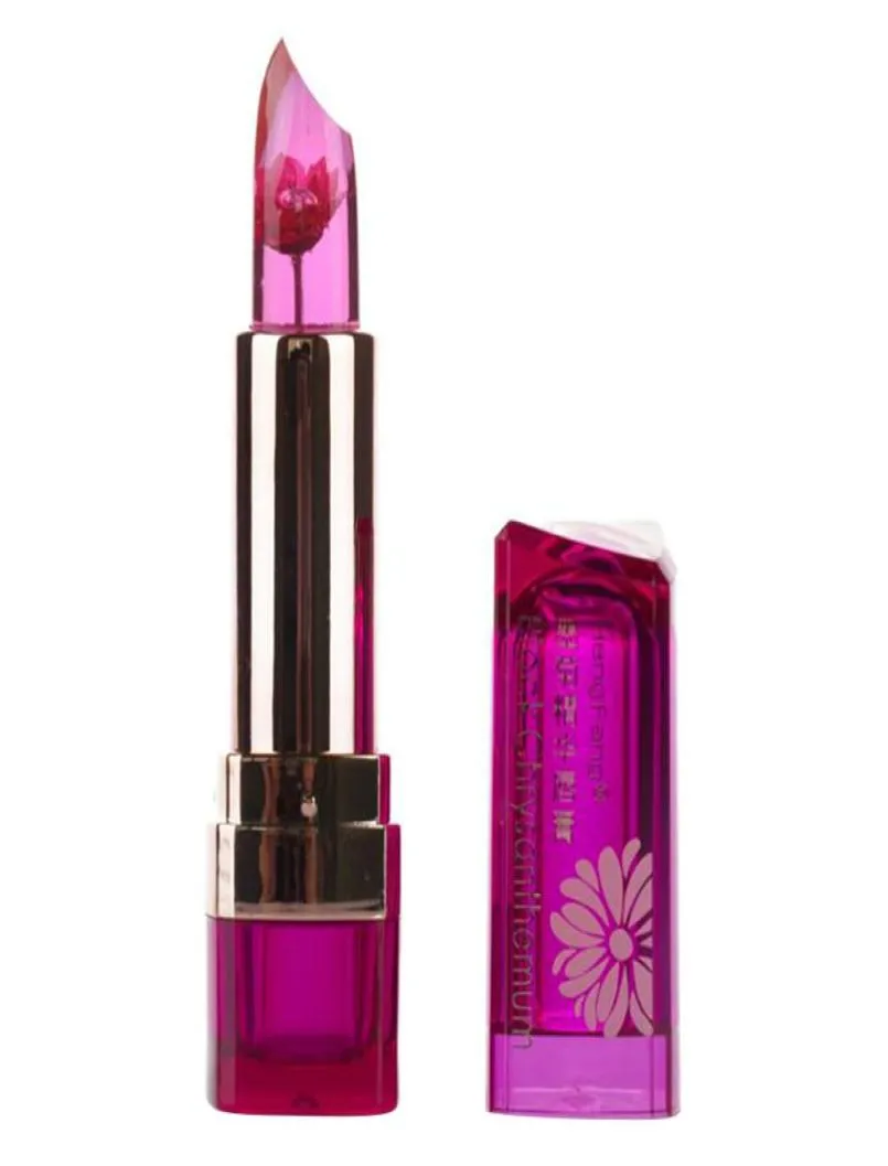 Urok Jelly Flower Batom Lip Kit Liquid Lipstick Zmiana maquiagem długotrwałe wartych Matte nawilżające kobiety piękno9771864